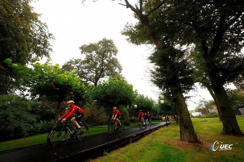 2023 UEC Road European Championships - Drenthe - Under 23 Men's Road Race - Coevorden - Col Du VAM 108 km - 22/09/2023 -  - photo Luca Bettini/SprintCyclingAgency?2023